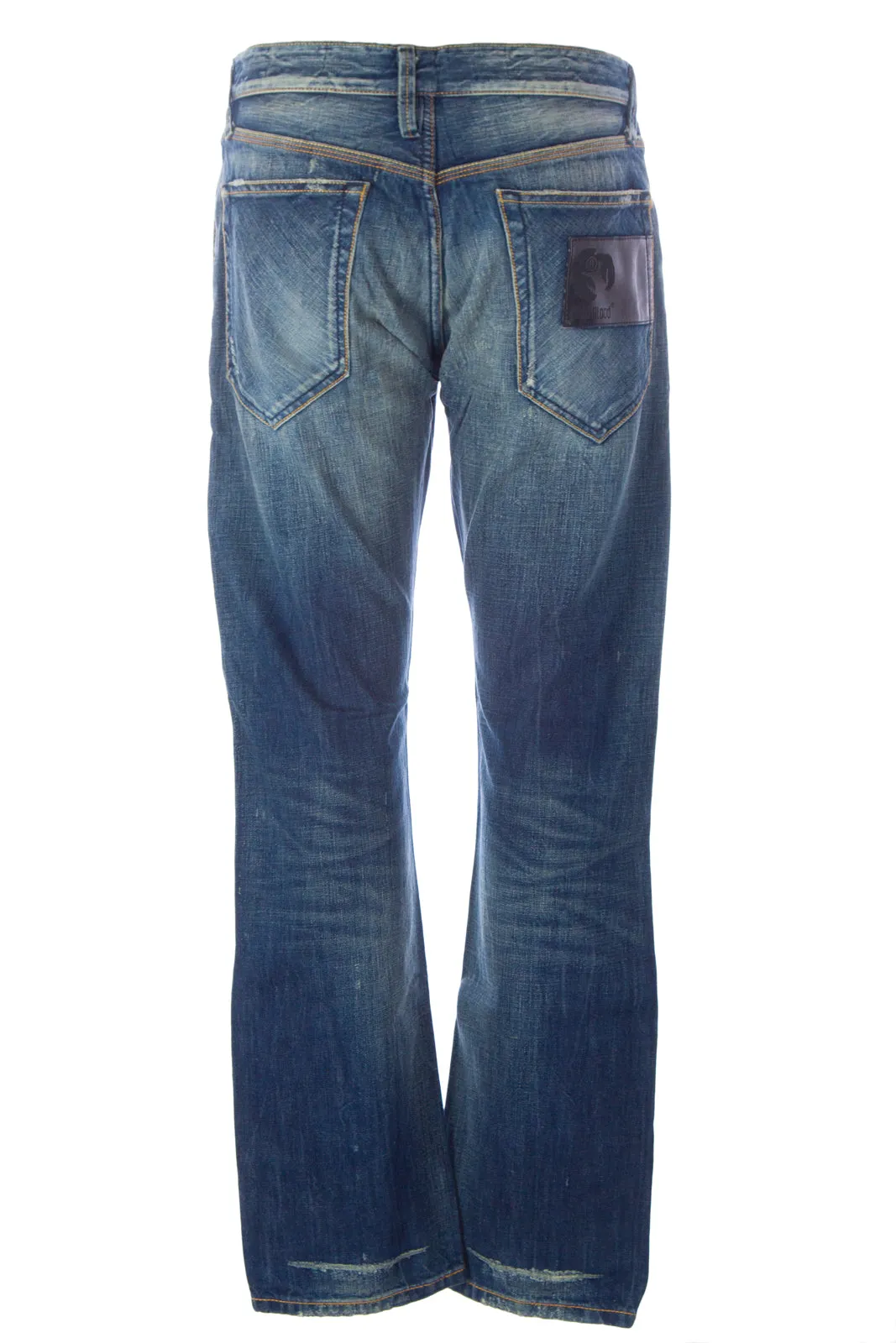BLUE BLOOD Men's AIM CWS Distressed Denim Jeans MFOFS0765 $250 NWT