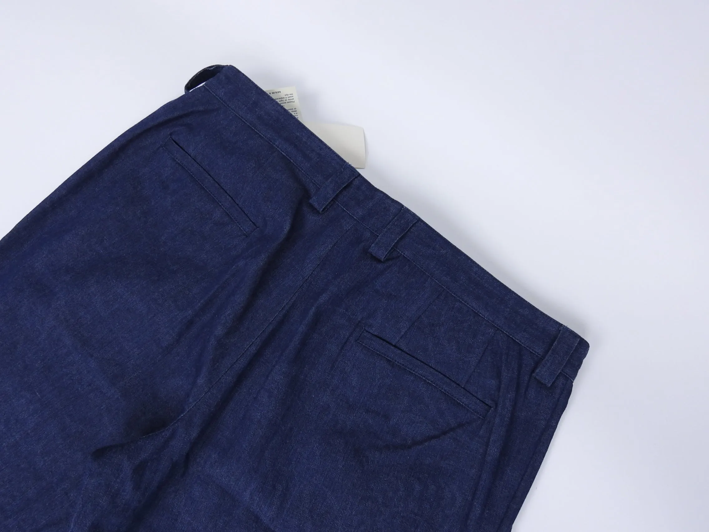 Blue Blue Japan Lightweight Indigo Paisley Print Denim Jeans - 34