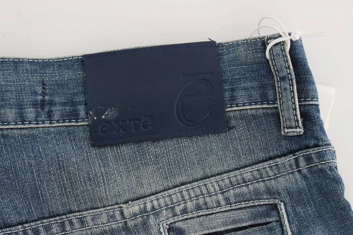 Blue Wash Cotton Regular Fit Jeans