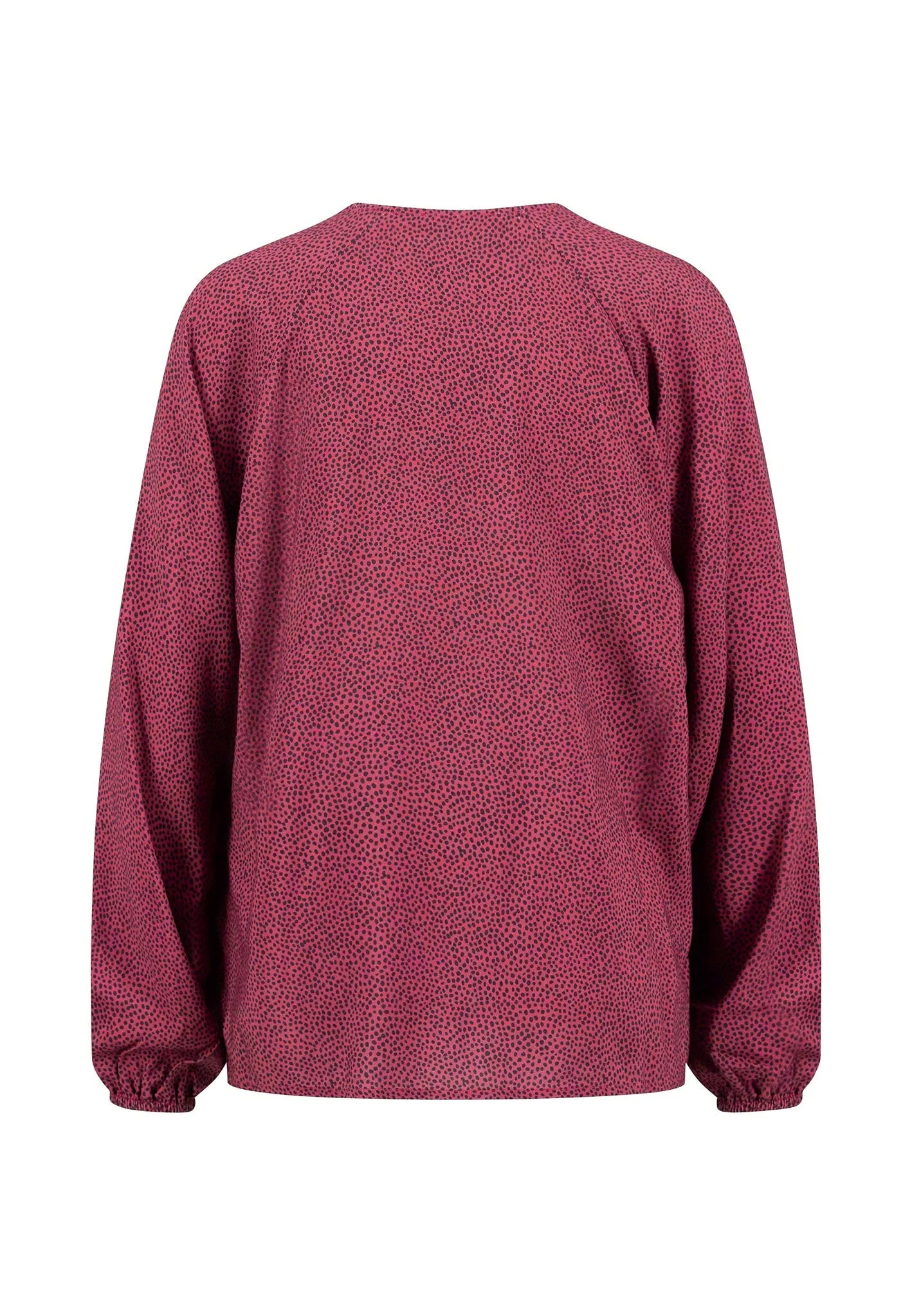 Bluse aus Viskose mit Punkten