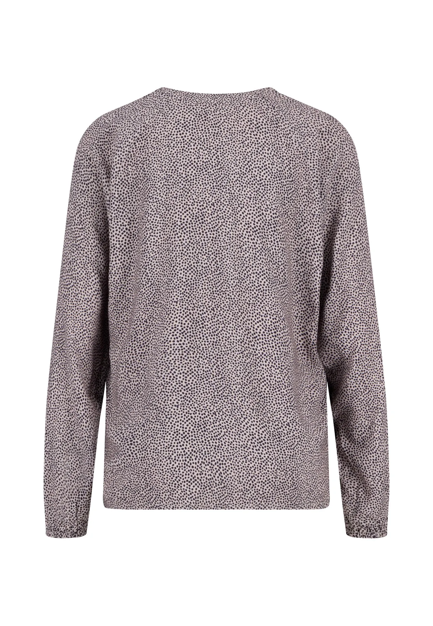 Bluse aus Viskose mit Punkten