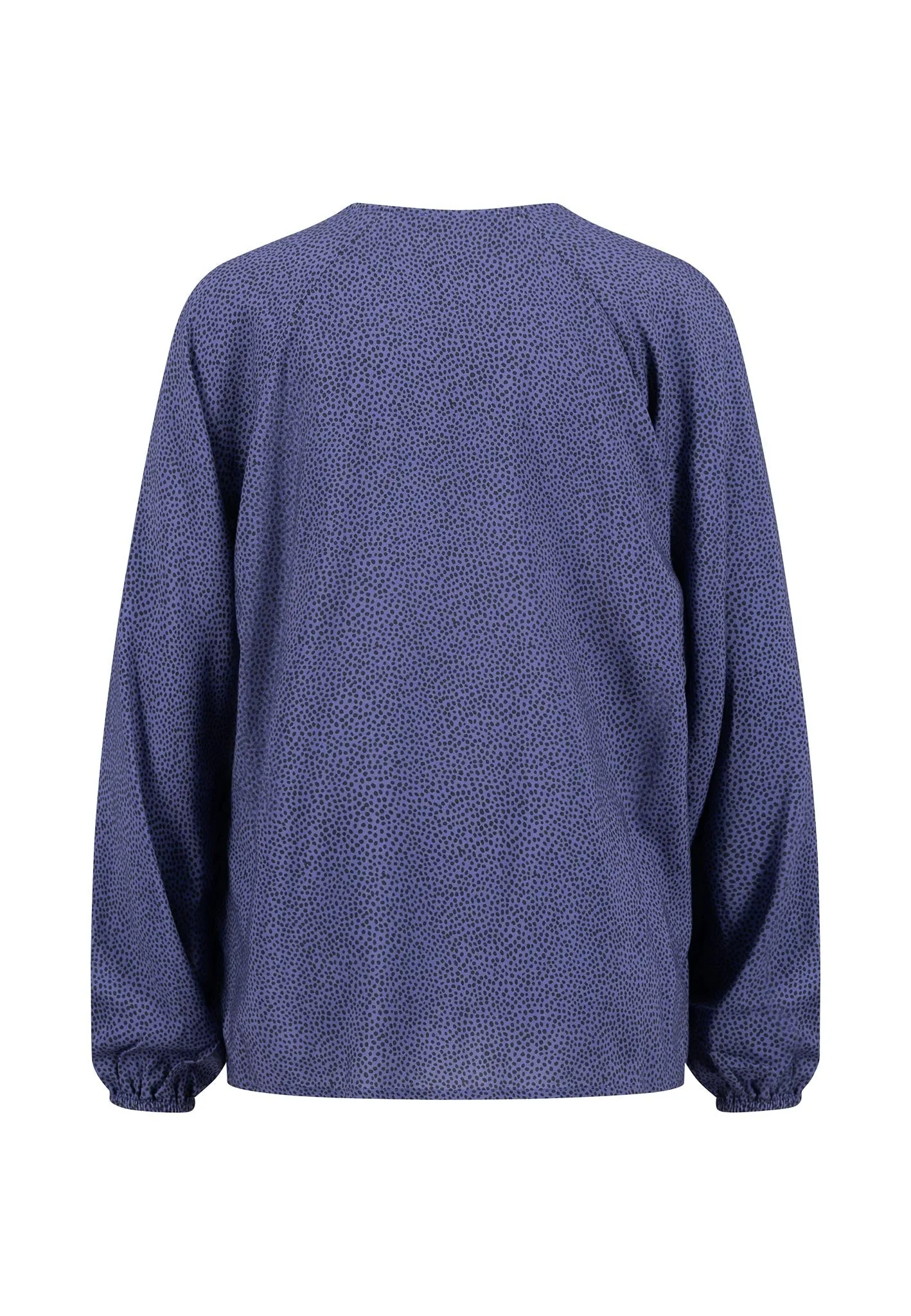 Bluse aus Viskose mit Punkten