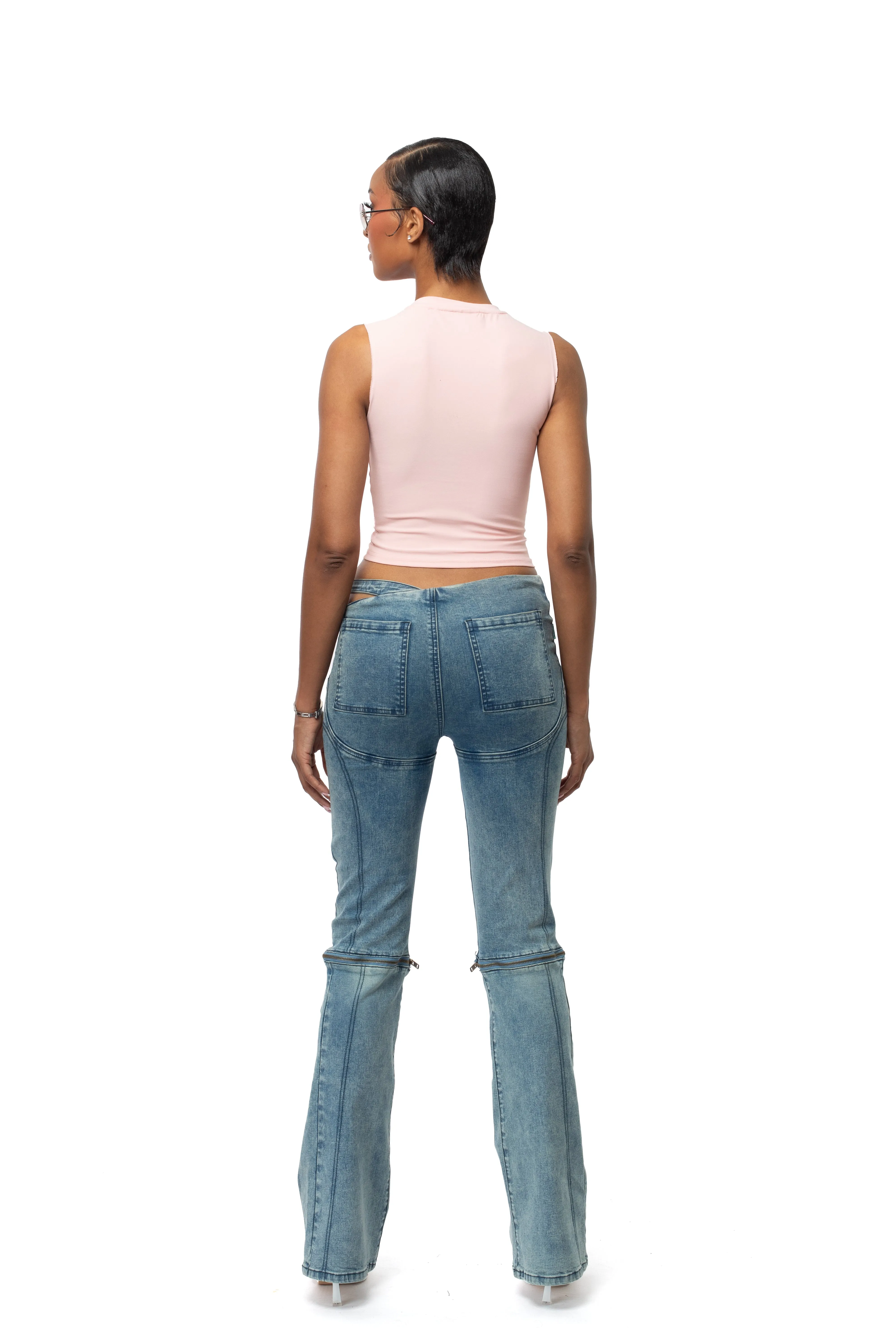 BLUSH VEST TEE