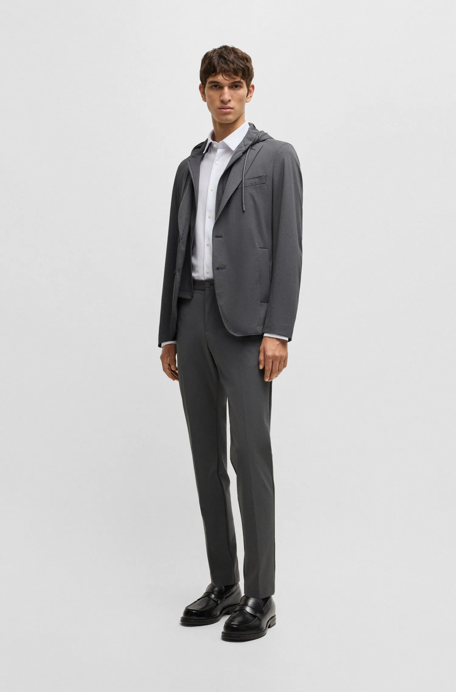BOSS Blazers  in synthetic - P-HANRY-J-HD-WG-251 10248852 01-50535058