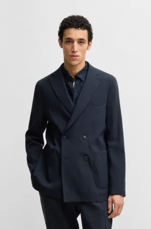 BOSS Blazers Slim Fit in Viscose Mix - P-HANRY-DB-WG-252 10270292 01-50540686