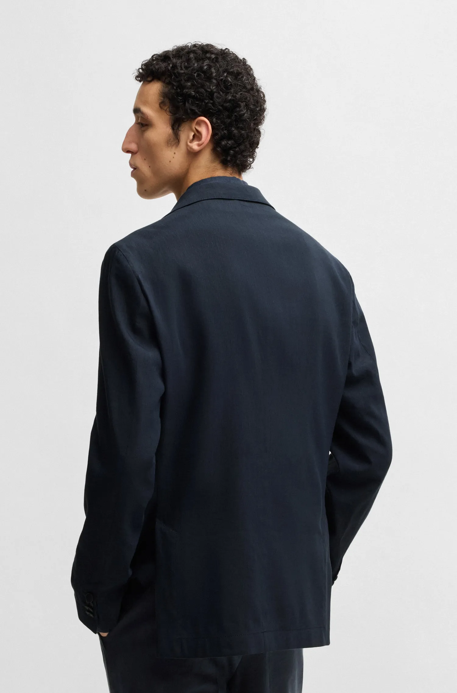 BOSS Blazers Slim Fit in Viscose Mix - P-HANRY-DB-WG-252 10270292 01-50540686