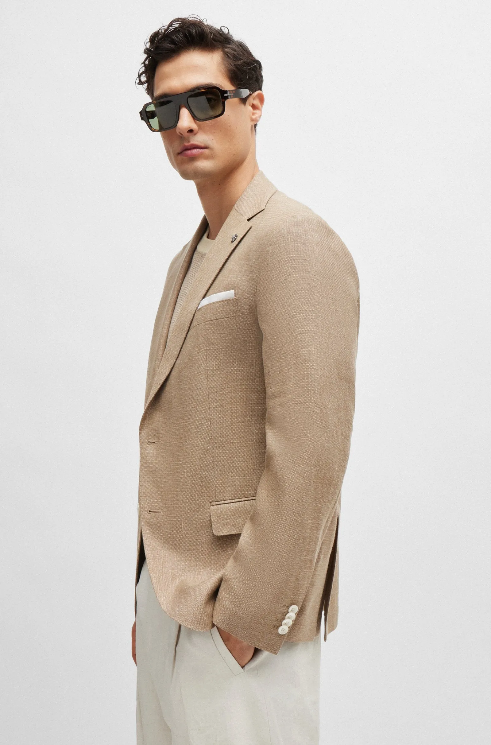BOSS Blazers Slim Fit in Wool Mix - H-HUTSON-233 10259489 01-50514594