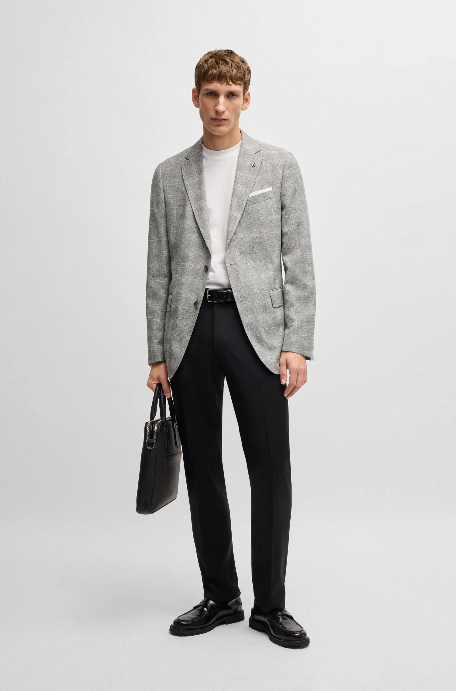 BOSS Blazers Slim Fit in Wool Mix - H-HUTSON-233 10269014 01-50535057