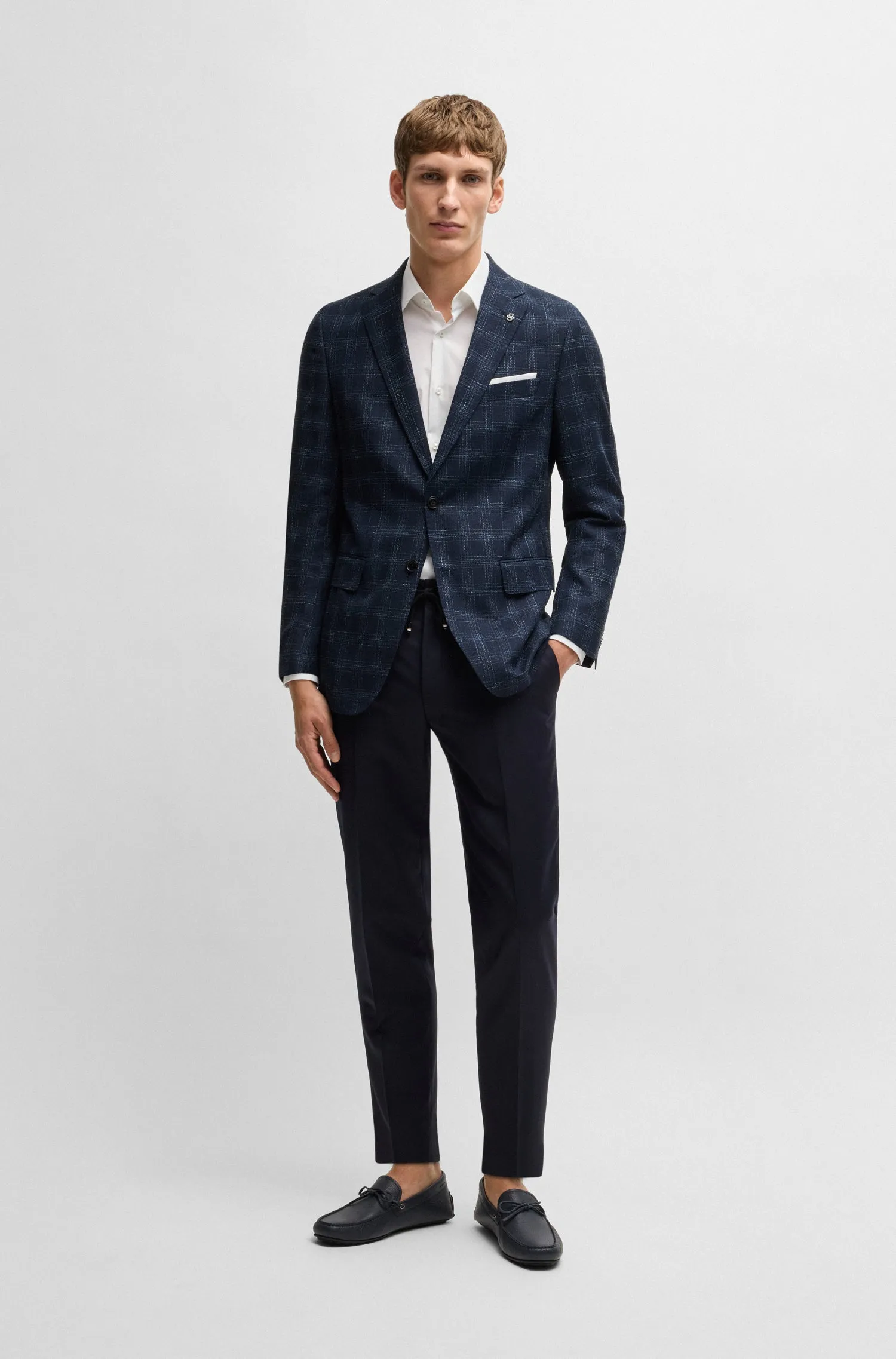BOSS Blazers Slim Fit in Wool Mix - H-HUTSON-233 10269014 01-50535057