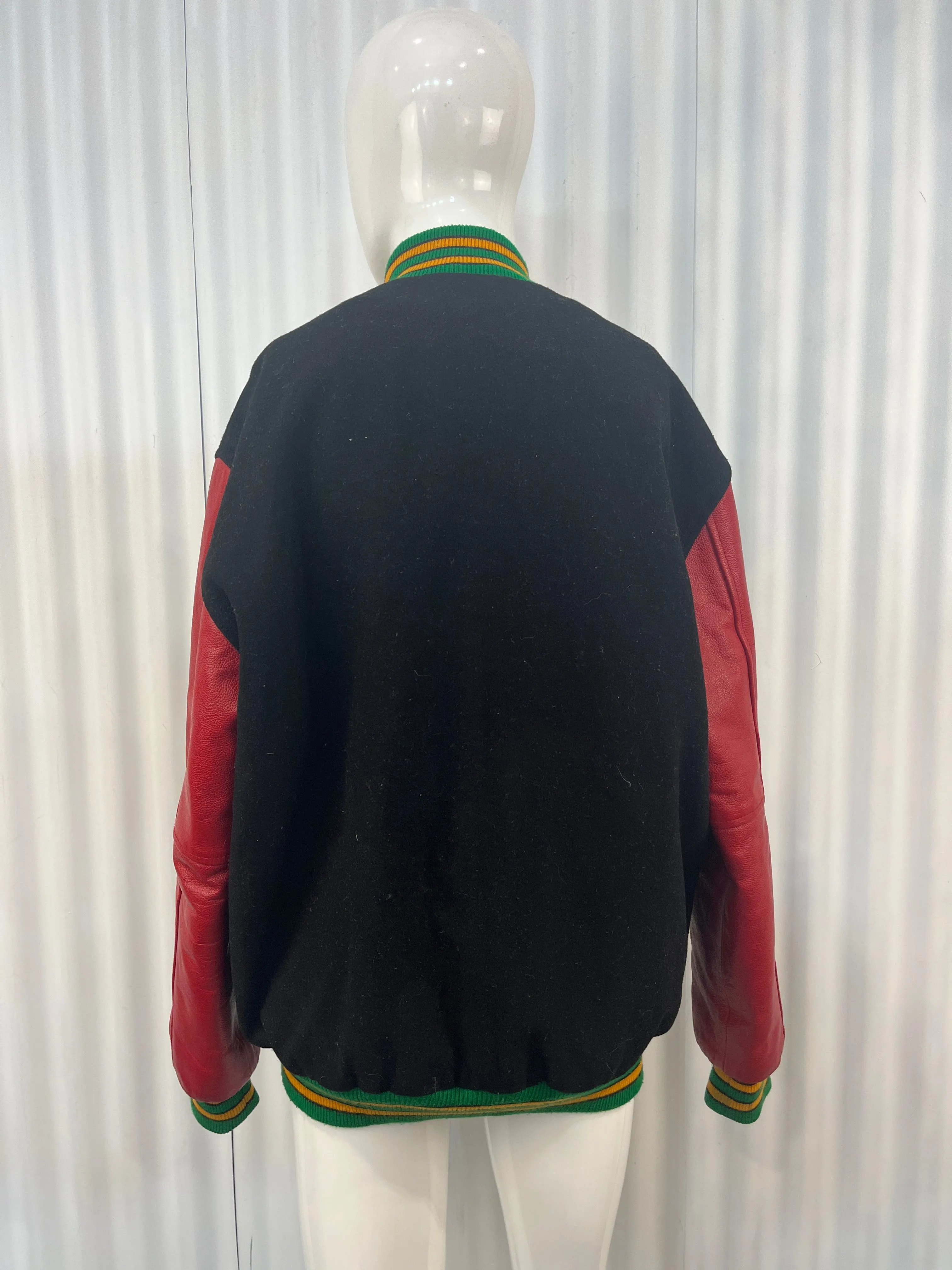 Boston Team Vintage Rasta Sports Jacket
