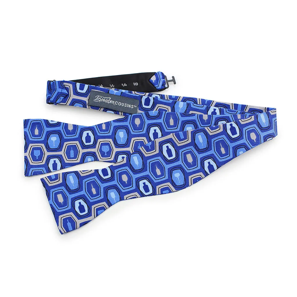 Bourbon Fest© Bow Tie   Sock Gift Set | Royal Blue