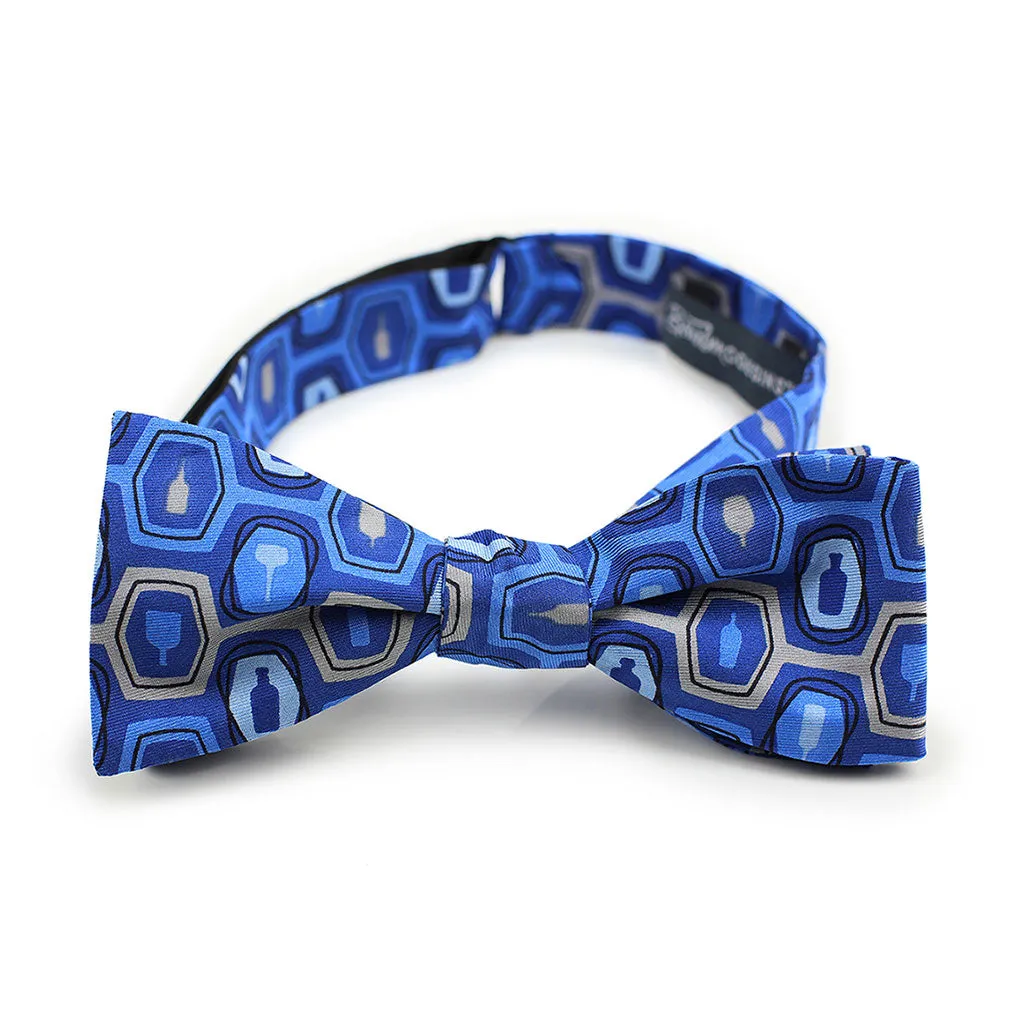 Bourbon Fest© Bow Tie   Sock Gift Set | Royal Blue