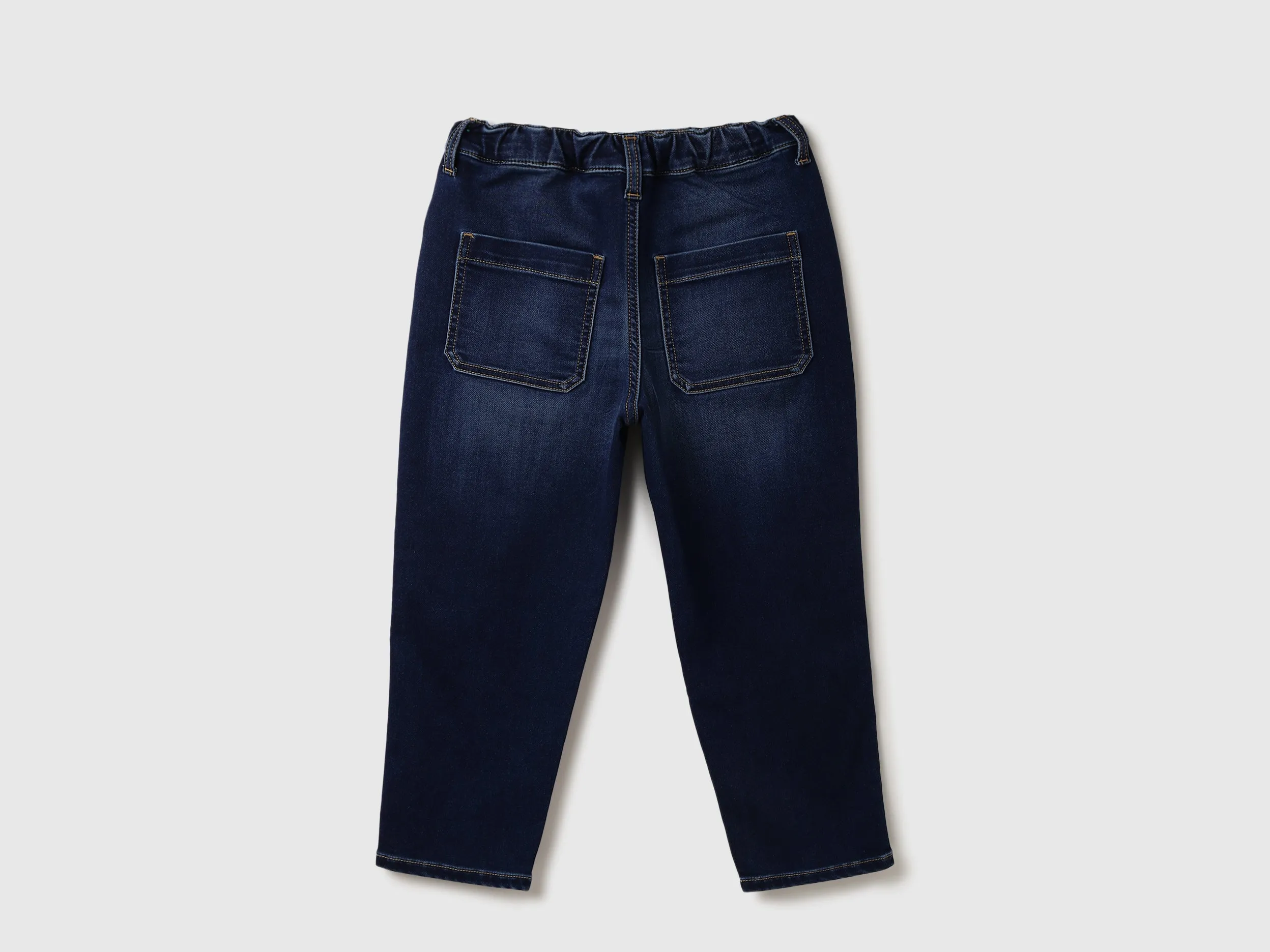 Boys Solid Balloon Fit Jeans