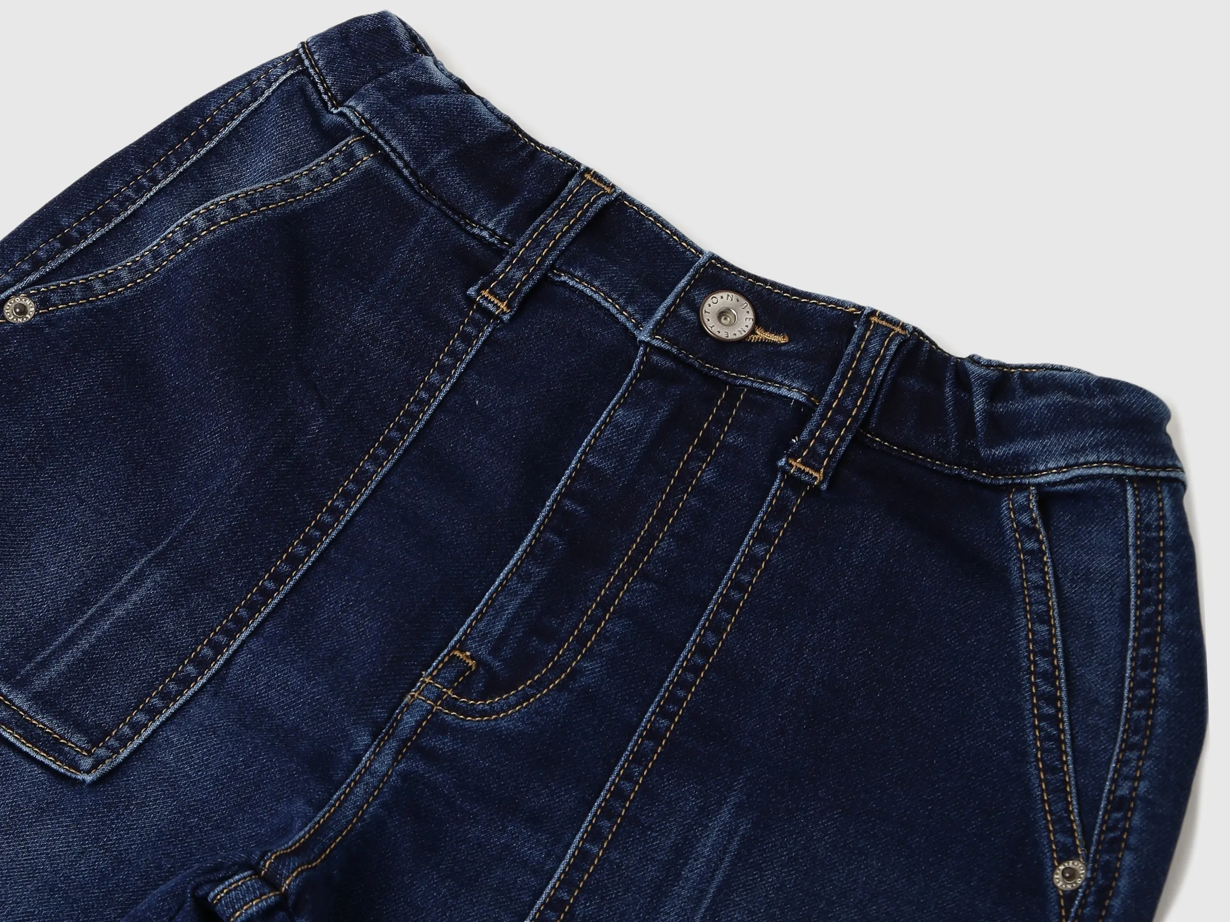 Boys Solid Balloon Fit Jeans