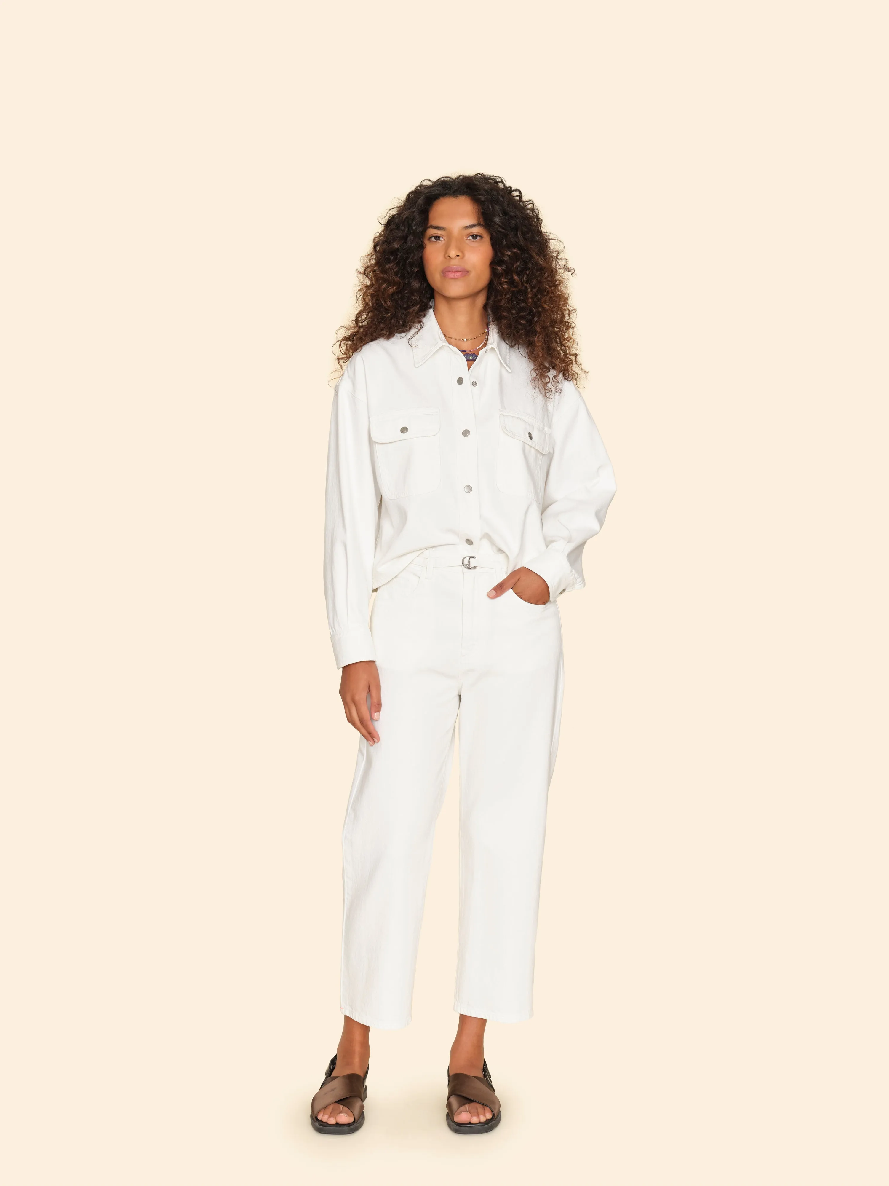 Brecker Pant in White
