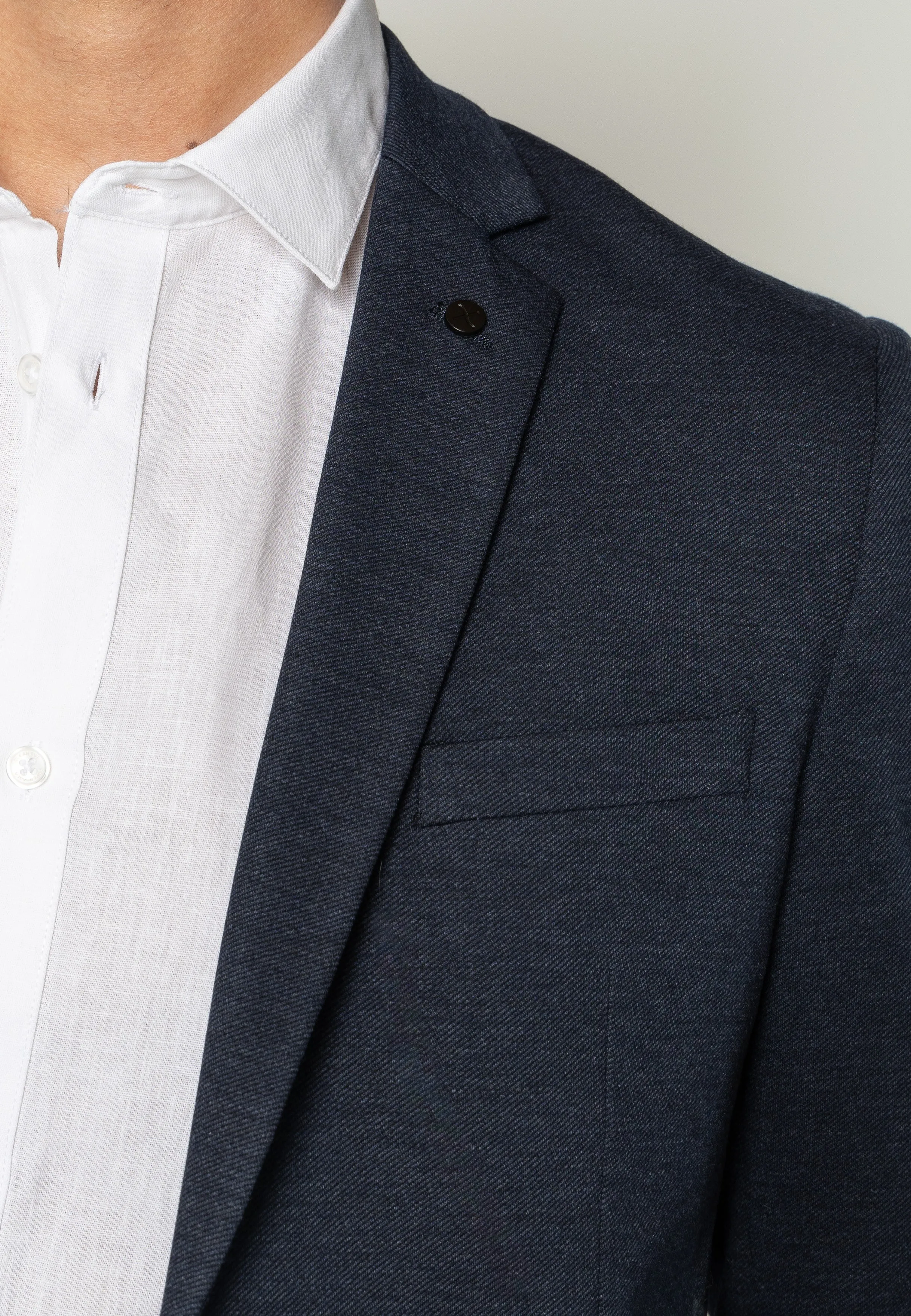 Brendon jersey blazer - Navy
