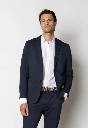 Brendon jersey blazer - Navy