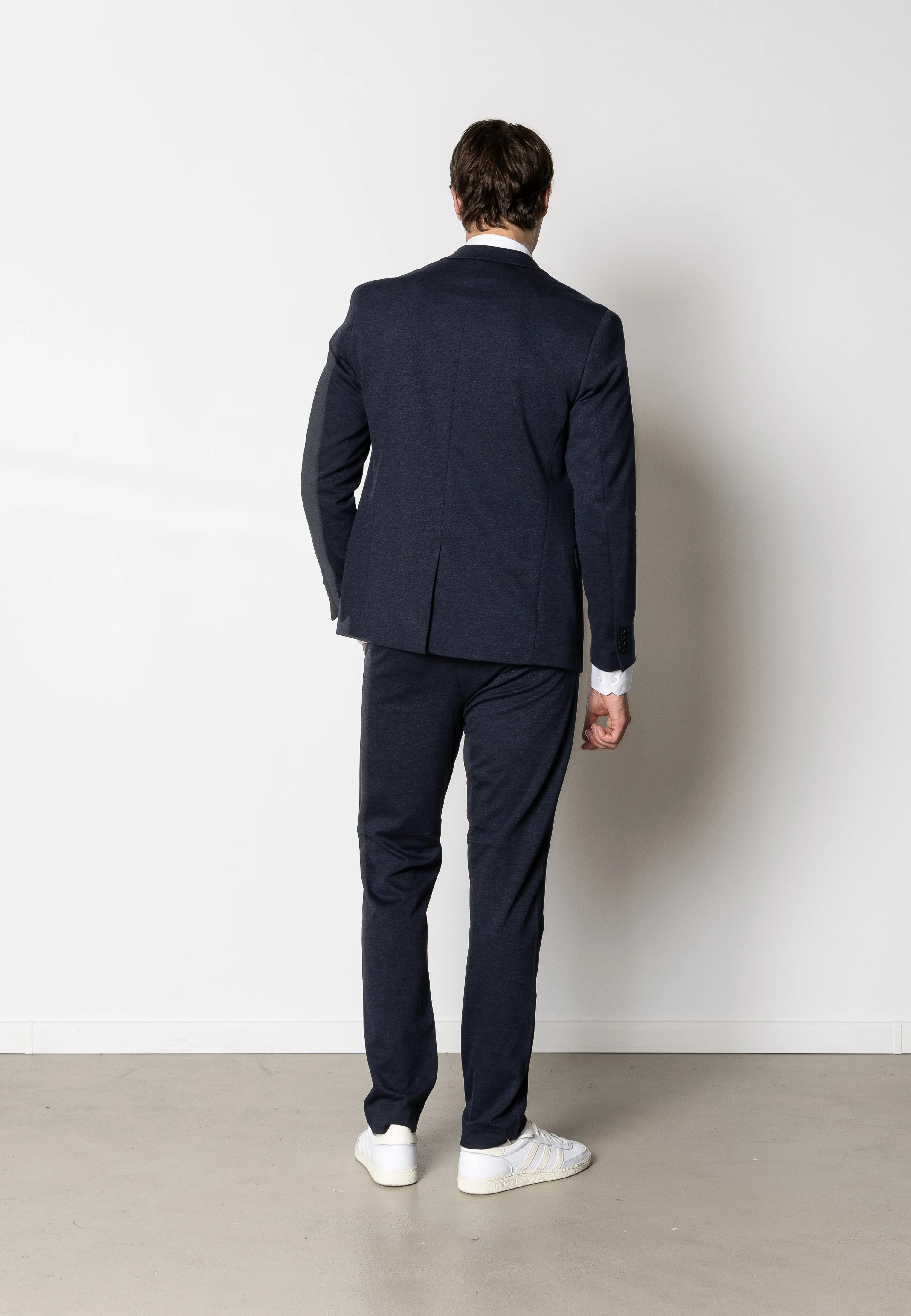 Brendon jersey blazer - Navy
