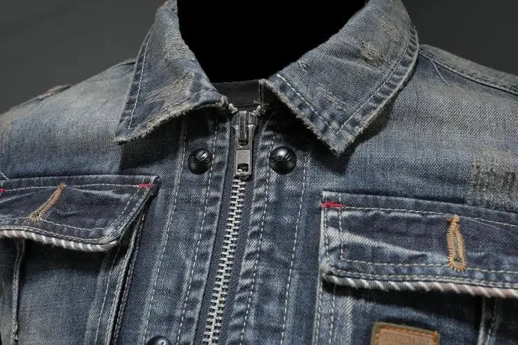 Bruno - vintage denim jacket for men