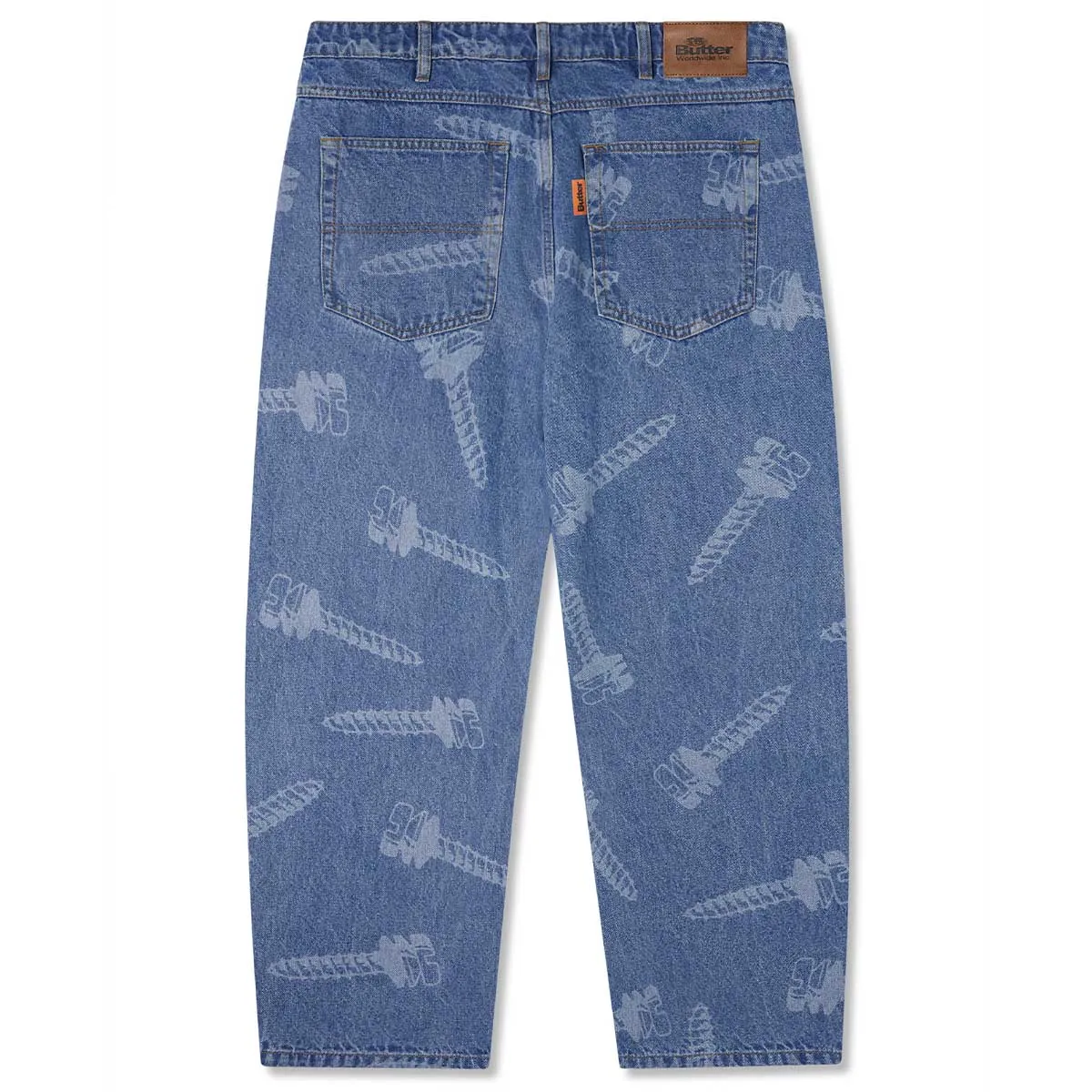 Butter Goods - Screw Denim Jeans Washed Indigo