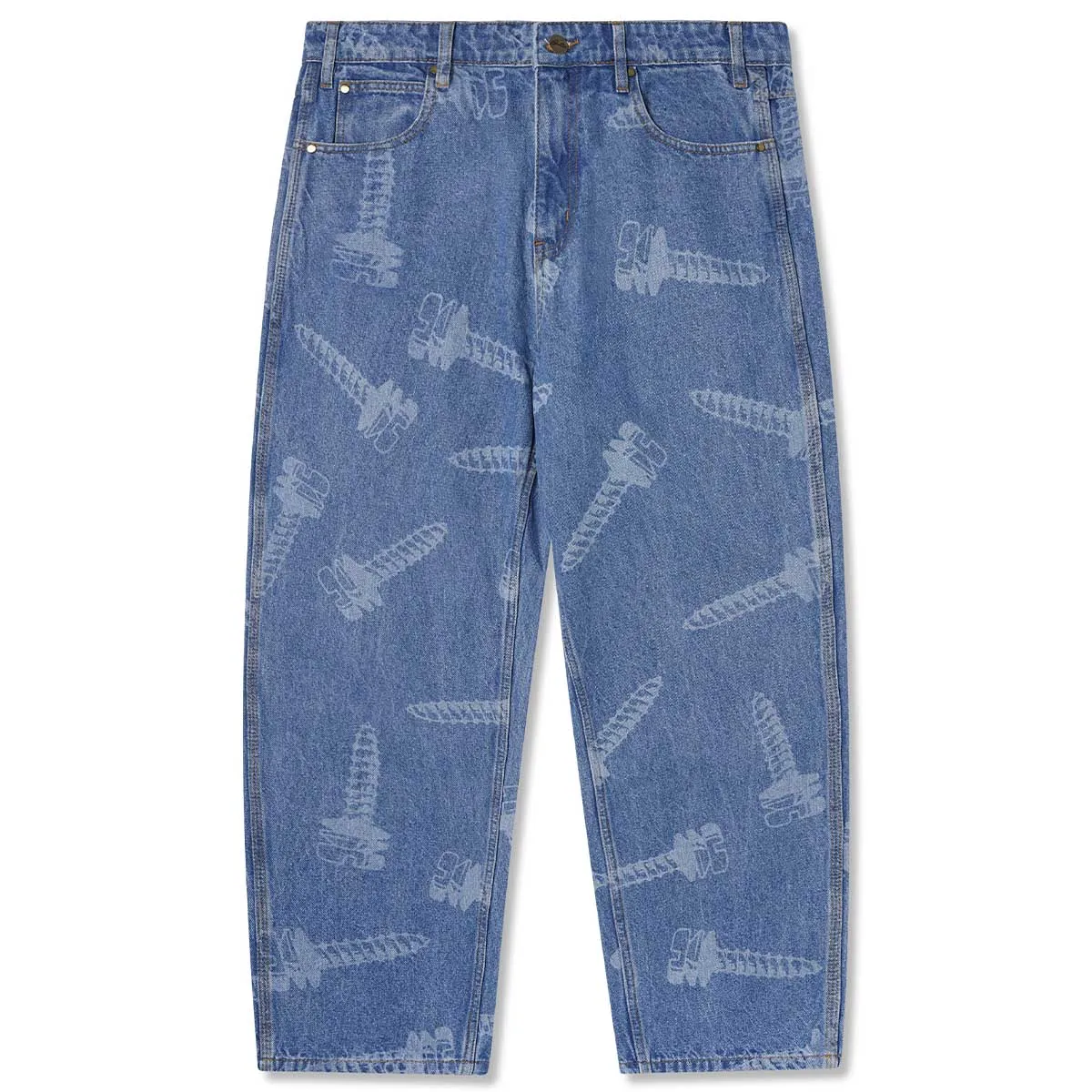 Butter Goods - Screw Denim Jeans Washed Indigo