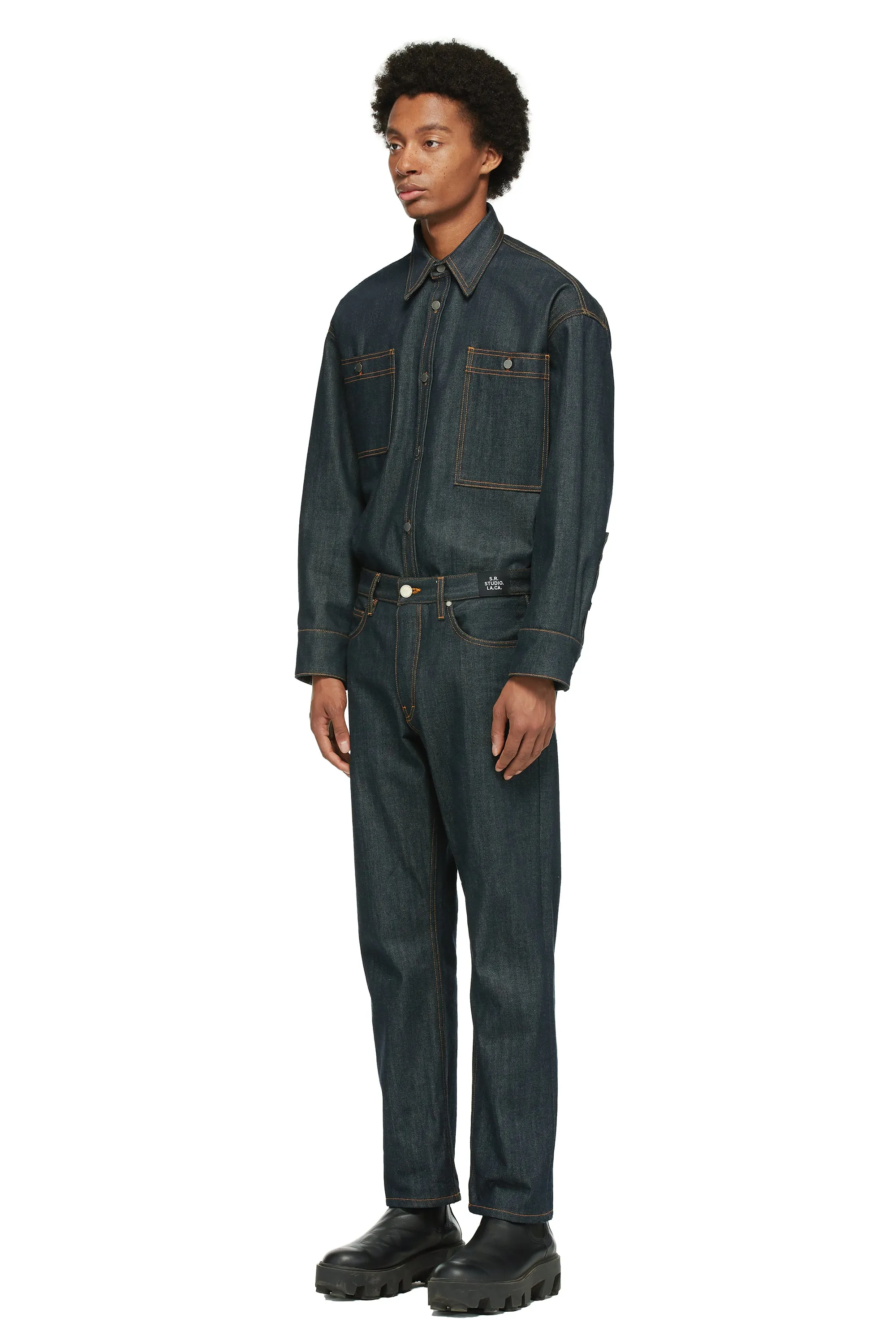 C-JEAN WITH CONTRAST STITCHING