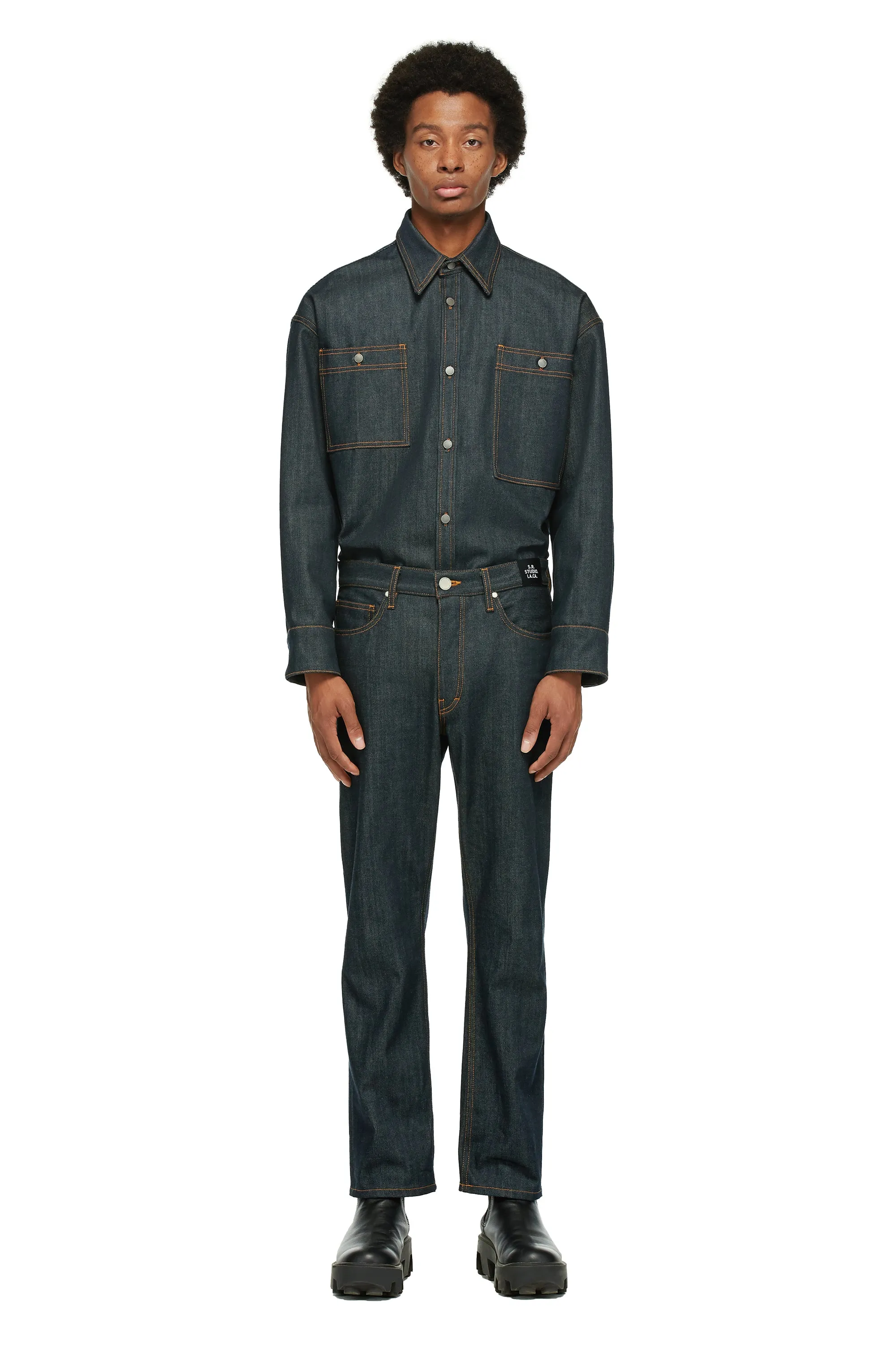 C-JEAN WITH CONTRAST STITCHING