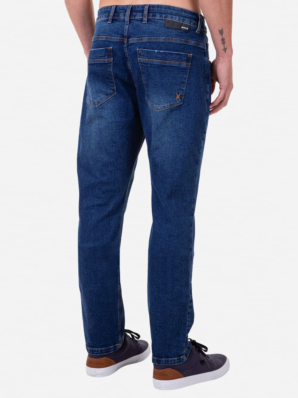 Calça Jeans Hurley Above Azul
