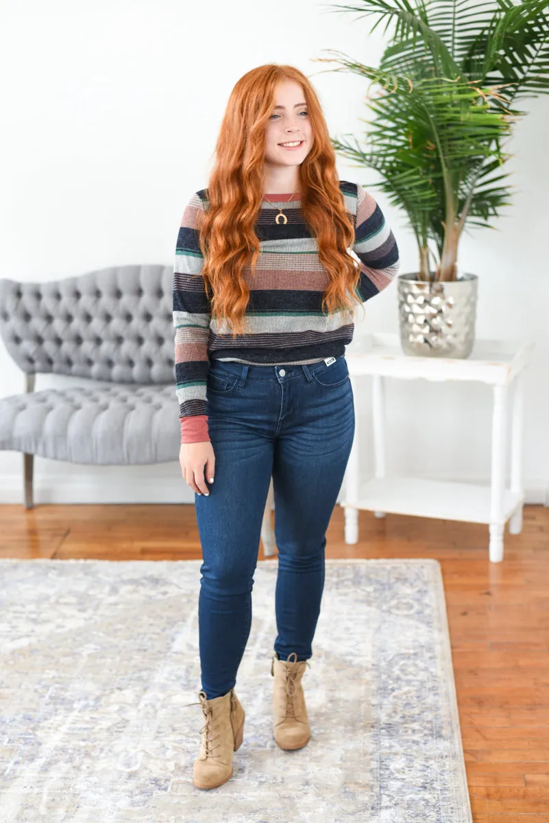 Camdon High Rise Judy Blue Jeans - Dark