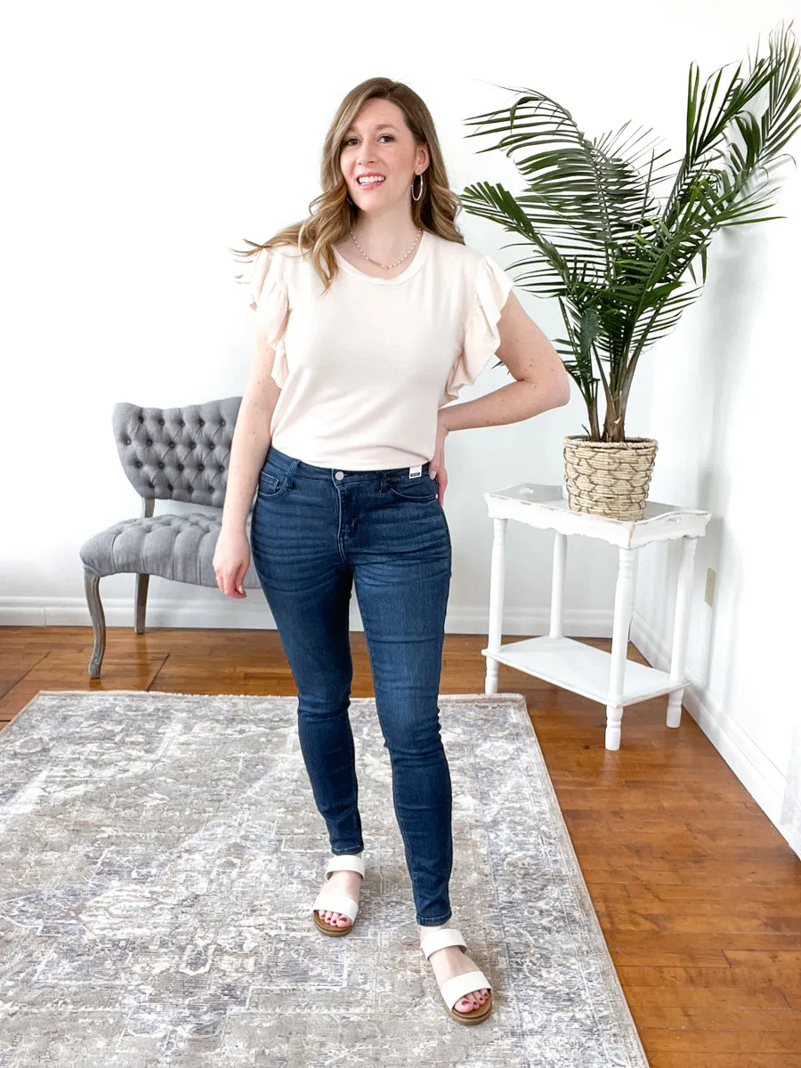 Camdon High Rise Judy Blue Jeans - Dark
