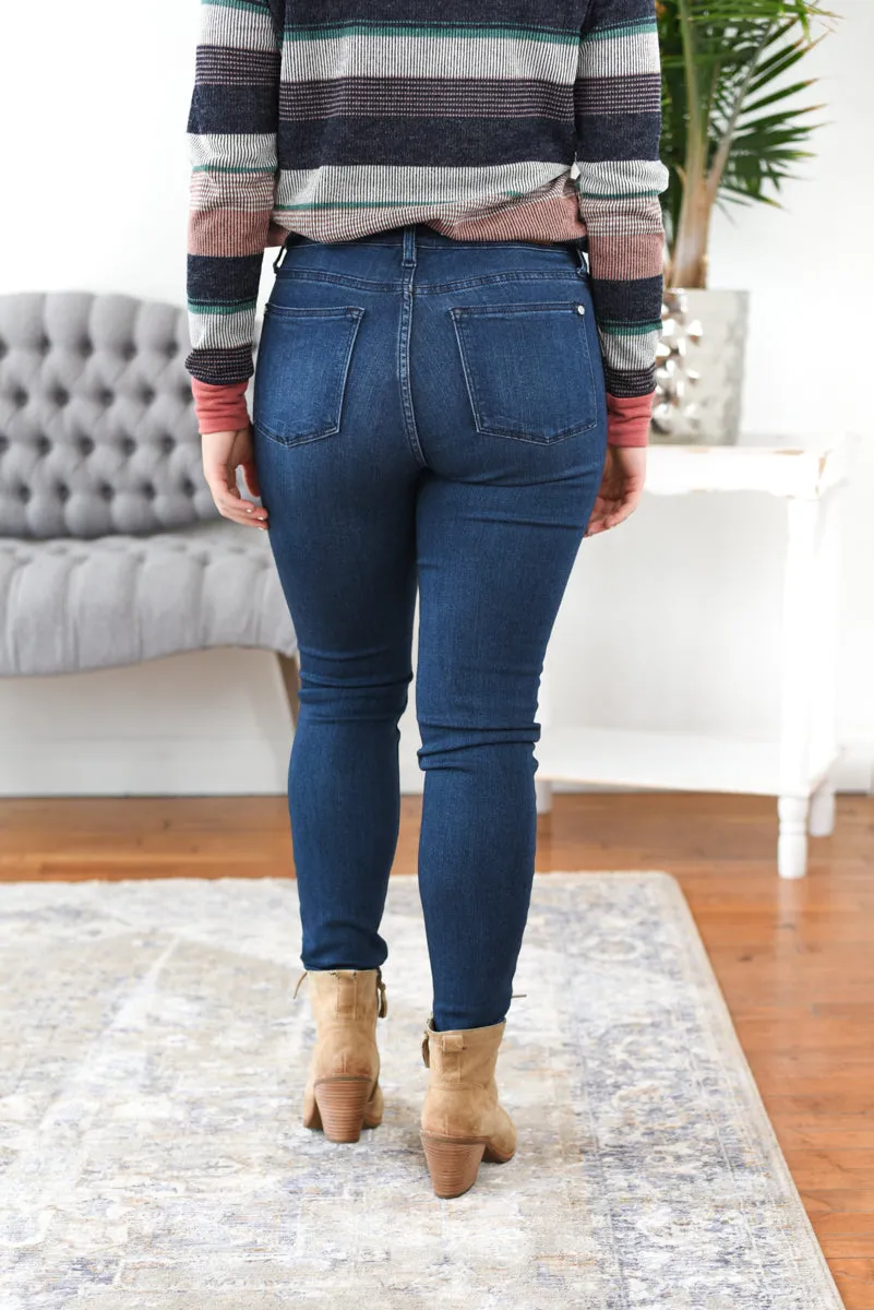 Camdon High Rise Judy Blue Jeans - Dark
