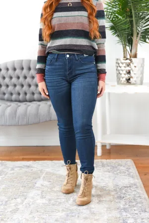 Camdon High Rise Judy Blue Jeans - Dark