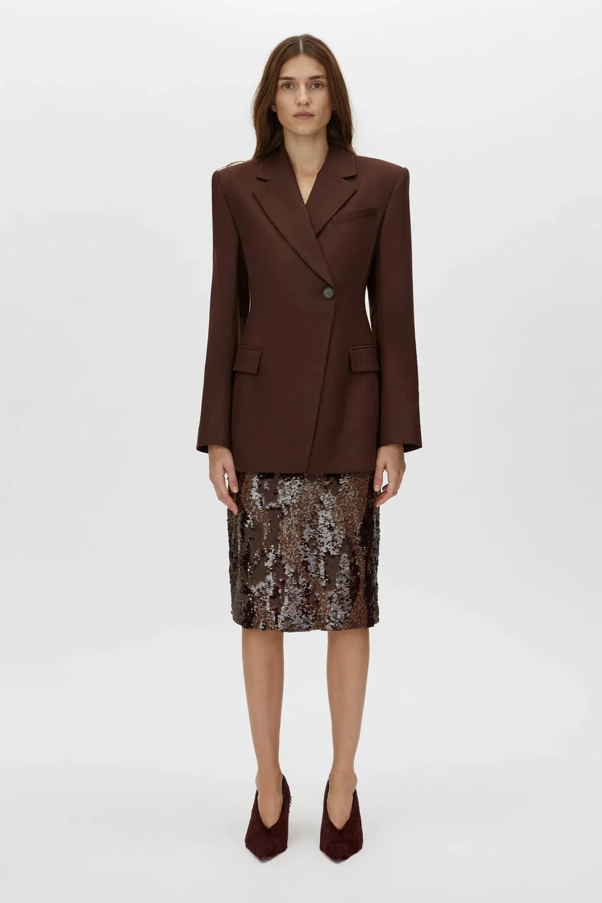 Camilla and Marc Aster Blazer in Almandine