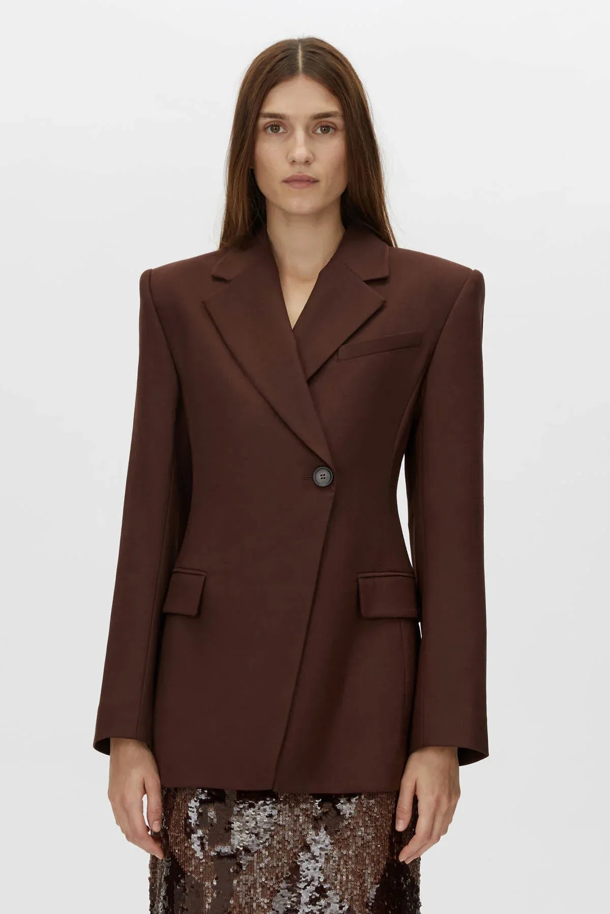 Camilla and Marc Aster Blazer in Almandine