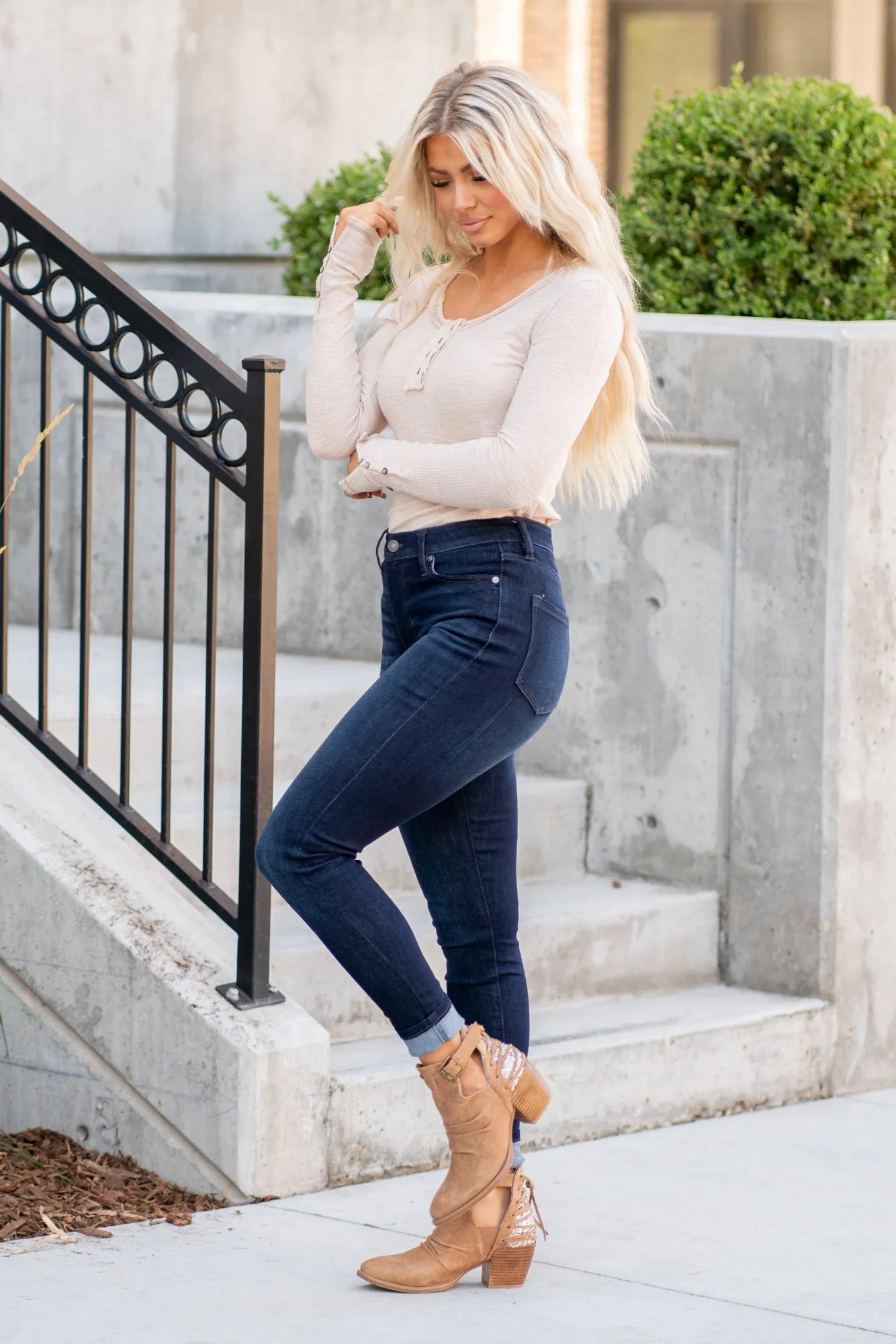 Camilla High Rise Curvy Skinny