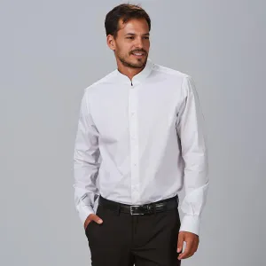 Camisa Homem M/L C/Mao Slim Fit Elastan