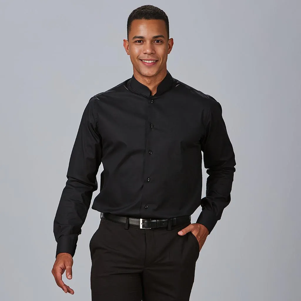 Camisa Homem M/L C/Mao Slim Fit Elastan