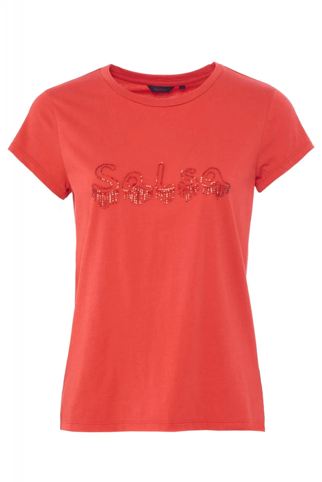CAMISETA LOGO CON DETALLES PIEDRAS