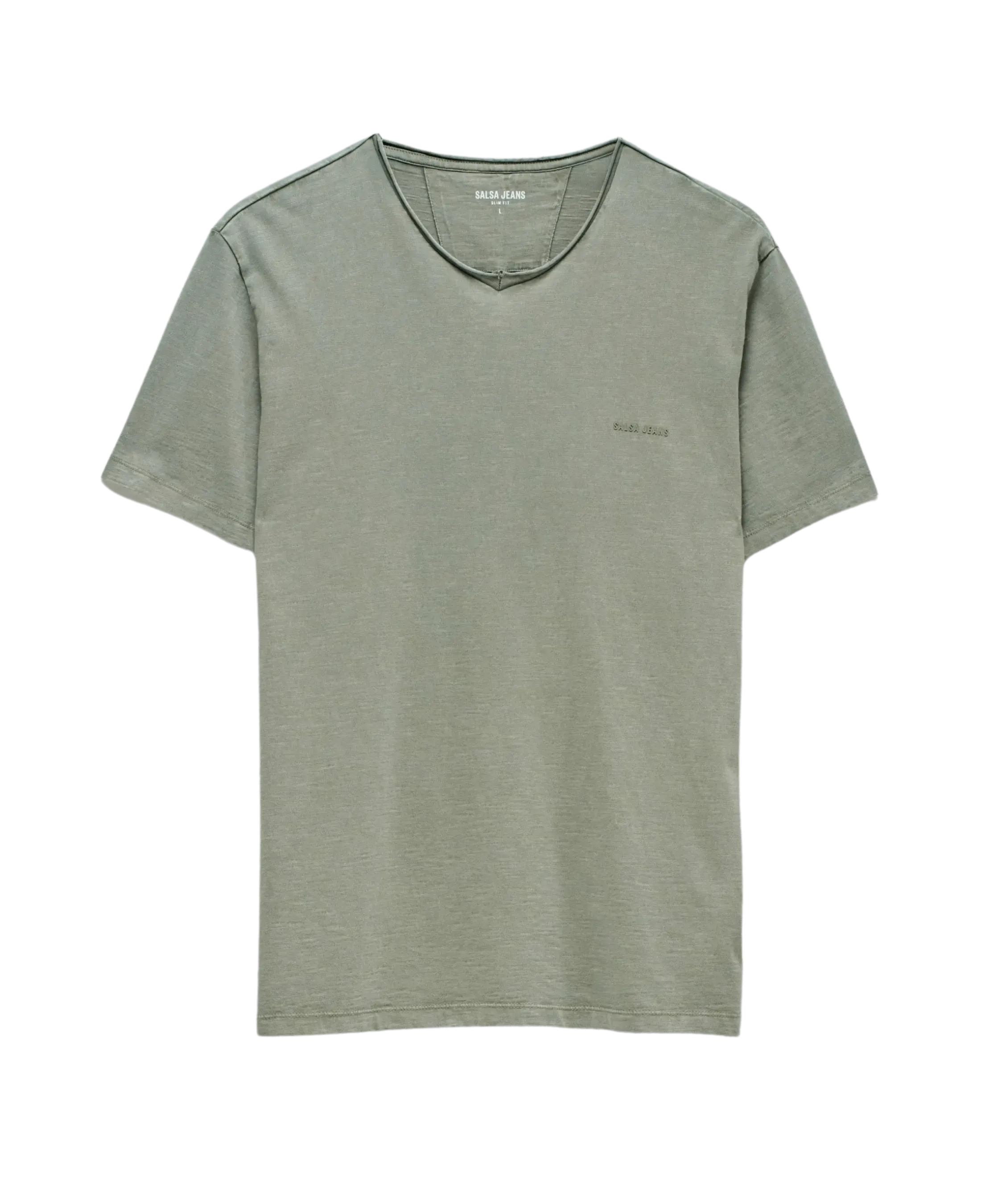 Camiseta SALSA Tintado y Logotipo Verde
