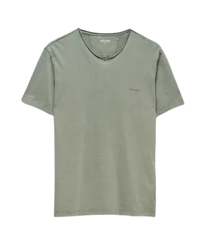 Camiseta SALSA Tintado y Logotipo Verde