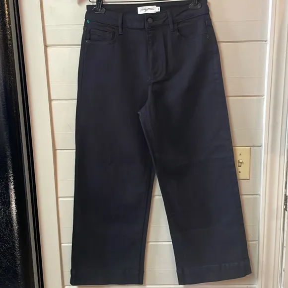 Carly Jean Los Angeles Mer ClassicHigh Rise Wide Leg Jeans, Black Size5/27