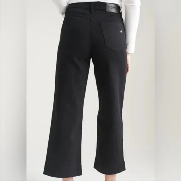 Carly Jean Los Angeles Mer ClassicHigh Rise Wide Leg Jeans, Black Size5/27