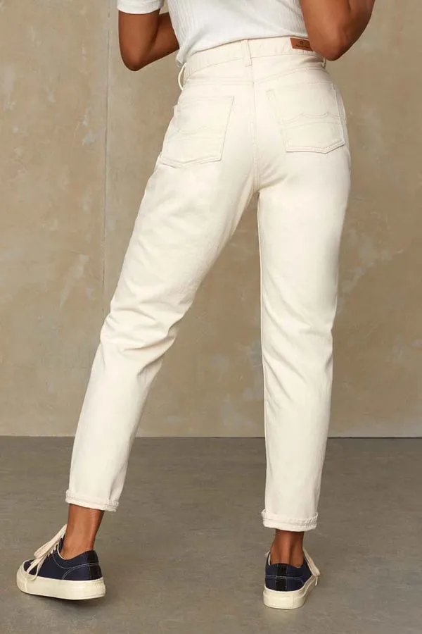 Caroline in clean recycled ecru