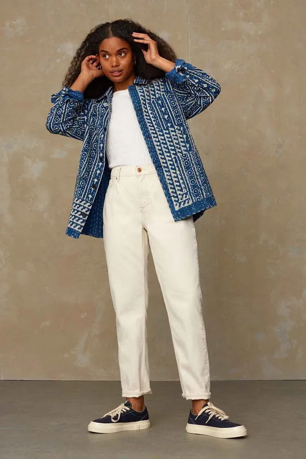 Caroline in clean recycled ecru