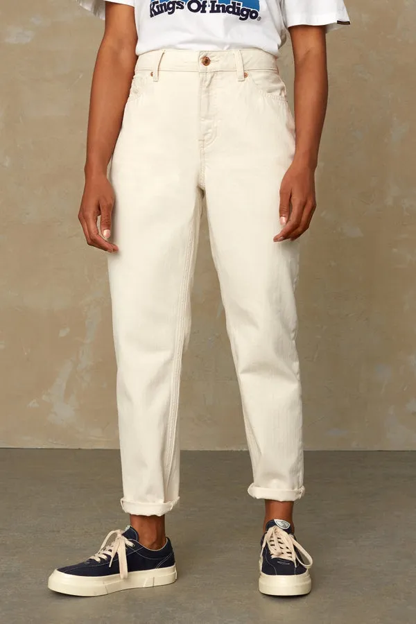 Caroline in clean recycled ecru