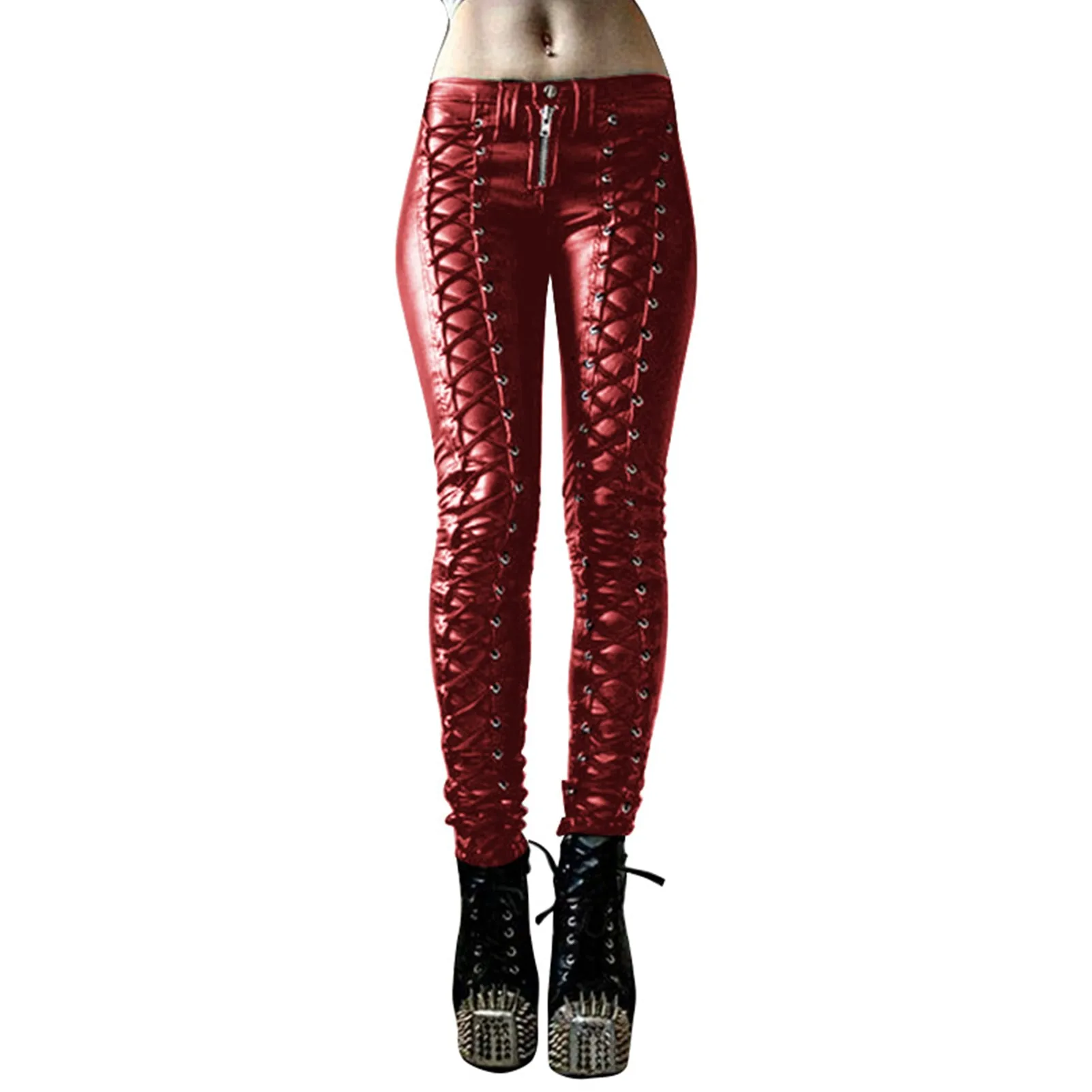 Carrie's punk bandage trousers