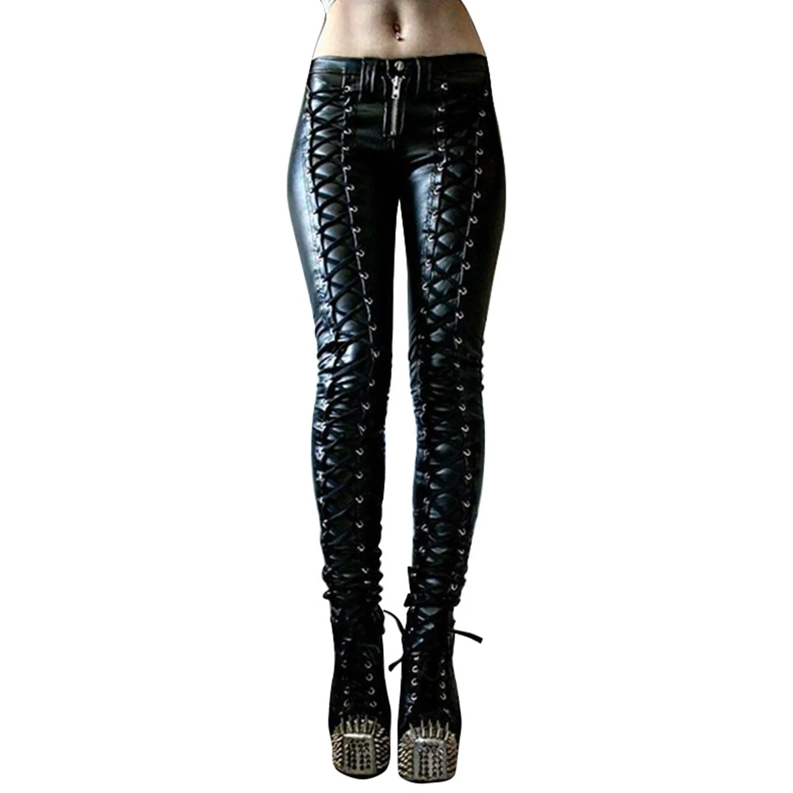 Carrie's punk bandage trousers