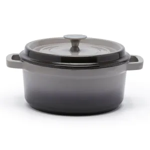 CAST IRON DUTCH OVEN (24CM, GREY)