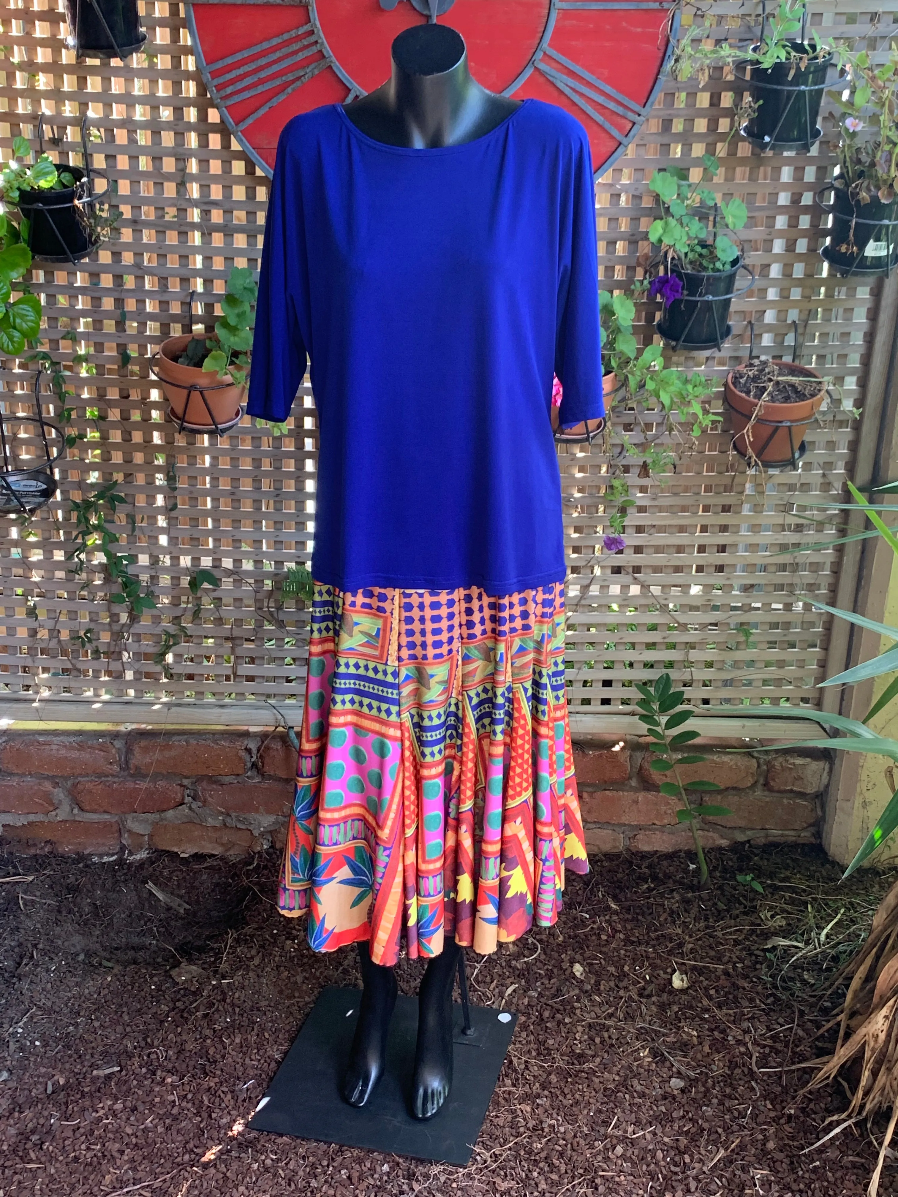Catania Gored Over Knee Skirt
