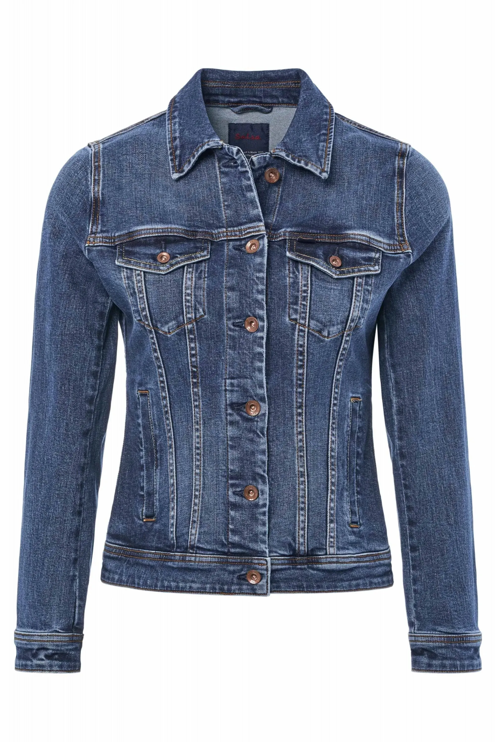 Cazadora vaquera slim fit